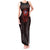 Iceland Vikings Tank Maxi Dress Norse Runes with Raven and Longship Design Featuring National Flag