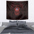 Iceland Vikings Tapestry Norse Runes with Raven and Longship Design Featuring National Flag