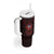 Iceland Vikings Tumbler With Handle Norse Runes with Raven and Longship Design Featuring National Flag