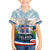Iceland National Day Family Matching Summer Maxi Dress and Hawaiian Shirt with Icelandic Flag Crest and Scenic Landscape Design