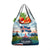 Iceland National Day Grocery Bag with Icelandic Flag Crest and Scenic Landscape Design