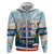 Iceland National Day Hoodie with Icelandic Flag Crest and Scenic Landscape Design