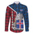 Iceland Crest Family Matching Tank Maxi Dress and Hawaiian Shirt with Viking Dragon and Icelandic Flag Plaid Pattern - Wonder Print Shop