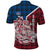 Iceland Crest Polo Shirt with Viking Dragon and Icelandic Flag Plaid Pattern - Wonder Print Shop