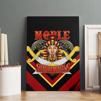 Noble Shriners Canvas Wall Art Masonic Egyptian Pharaoh Scimitar Emblem