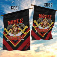 Noble Shriners Garden Flag Masonic Egyptian Pharaoh Scimitar Emblem