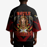Noble Shriners Kimono Masonic Egyptian Pharaoh Scimitar Emblem