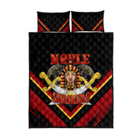 Noble Shriners Quilt Bed Set Masonic Egyptian Pharaoh Scimitar Emblem