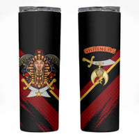 Noble Shriners Skinny Tumbler Masonic Egyptian Pharaoh Scimitar Emblem