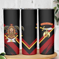 Noble Shriners Skinny Tumbler Masonic Egyptian Pharaoh Scimitar Emblem