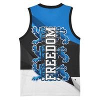 Estonia Flag 1884 Freedom Basketball Jersey Geometric Lion Crest National Pride