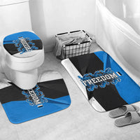 Estonia Flag 1884 Freedom Bathroom Set Geometric Lion Crest National Pride