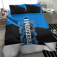 Estonia Flag 1884 Freedom Bedding Set Geometric Lion Crest National Pride