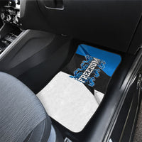 Estonia Flag 1884 Freedom Car Mats Geometric Lion Crest National Pride