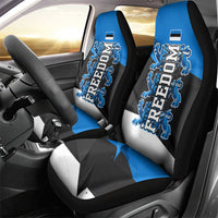 Estonia Flag 1884 Freedom Car Seat Cover Geometric Lion Crest National Pride