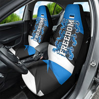 Estonia Flag 1884 Freedom Car Seat Cover Geometric Lion Crest National Pride