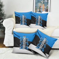 Estonia Flag 1884 Freedom Pillow Cover Geometric Lion Crest National Pride