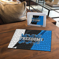 Estonia Flag 1884 Freedom Puzzle Geometric Lion Crest National Pride