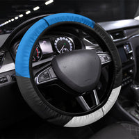 Estonia Flag 1884 Freedom Steering Wheel Cover Geometric Lion Crest National Pride