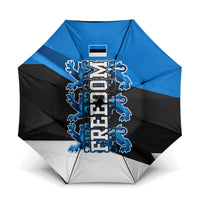 Estonia Flag 1884 Freedom Umbrella Geometric Lion Crest National Pride