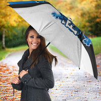 Estonia Flag 1884 Freedom Umbrella Geometric Lion Crest National Pride