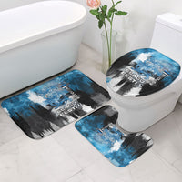 Estonia Elagu Eesti Lions Bathroom Set Watercolor Splash Flag Heraldic