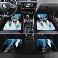 Estonia Elagu Eesti Lions Car Mats Watercolor Splash Flag Heraldic
