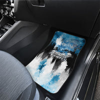 Estonia Elagu Eesti Lions Car Mats Watercolor Splash Flag Heraldic