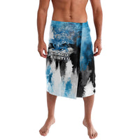 Estonia Elagu Eesti Lions Lavalava Watercolor Splash Flag Heraldic