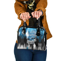 Estonia Elagu Eesti Lions Shoulder Handbag Watercolor Splash Flag Heraldic