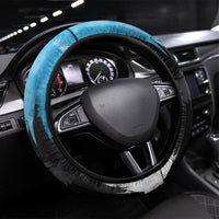 Estonia Elagu Eesti Lions Steering Wheel Cover Watercolor Splash Flag Heraldic