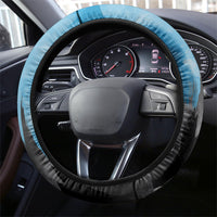 Estonia Elagu Eesti Lions Steering Wheel Cover Watercolor Splash Flag Heraldic