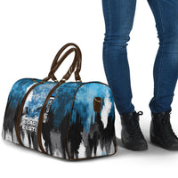 Estonia Elagu Eesti Lions Travel Bag Watercolor Splash Flag Heraldic