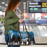 Estonia Elagu Eesti Lions Travel Bag Watercolor Splash Flag Heraldic