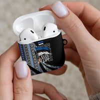 Estonia June 4 1884 Eesti Lipp AirPods Case Ethnic Traditional Folk Art Flag