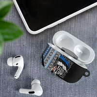 Estonia June 4 1884 Eesti Lipp AirPods Case Ethnic Traditional Folk Art Flag