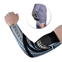 Estonia June 4 1884 Eesti Lipp Arm Sleeves Ethnic Traditional Folk Art Flag