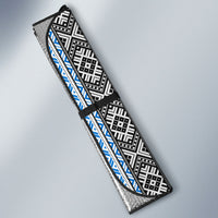 Estonia June 4 1884 Eesti Lipp Auto Sun Shade Ethnic Traditional Folk Art Flag