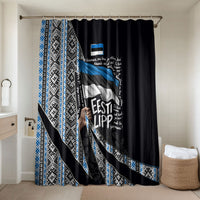 Estonia June 4 1884 Eesti Lipp Bathroom Set Ethnic Traditional Folk Art Flag