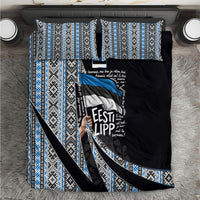 Estonia June 4 1884 Eesti Lipp Bedding Set Ethnic Traditional Folk Art Flag