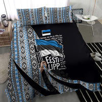 Estonia June 4 1884 Eesti Lipp Bedding Set Ethnic Traditional Folk Art Flag