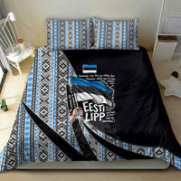 Estonia June 4 1884 Eesti Lipp Bedding Set Ethnic Traditional Folk Art Flag