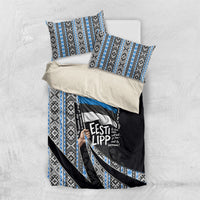 Estonia June 4 1884 Eesti Lipp Bedding Set Ethnic Traditional Folk Art Flag