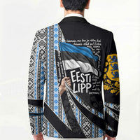 Estonia June 4 1884 Eesti Lipp Blazer Ethnic Traditional Folk Art Flag