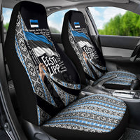Estonia June 4 1884 Eesti Lipp Car Seat Cover Ethnic Traditional Folk Art Flag