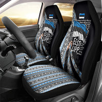 Estonia June 4 1884 Eesti Lipp Car Seat Cover Ethnic Traditional Folk Art Flag