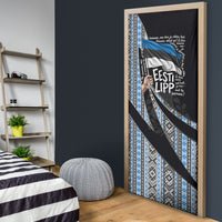 Estonia June 4 1884 Eesti Lipp Door Cover Ethnic Traditional Folk Art Flag