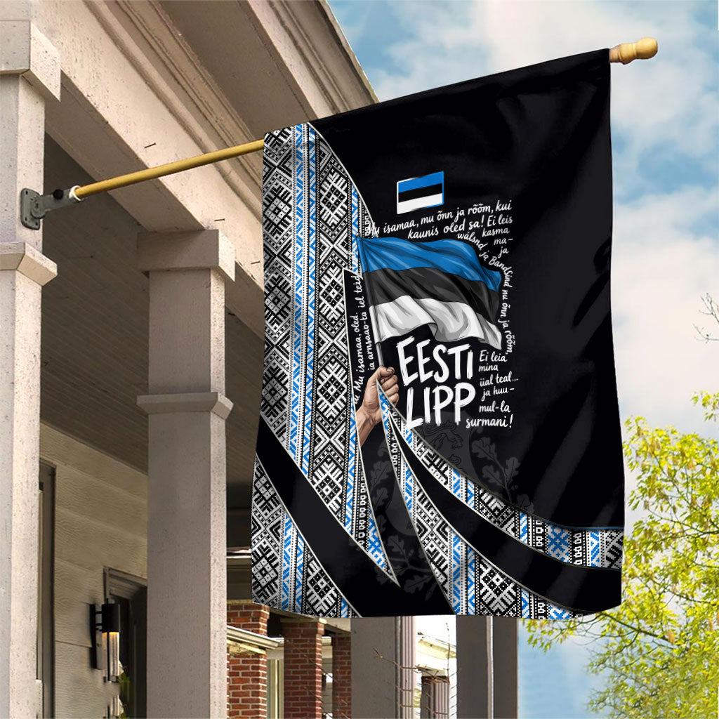 Estonia June 4 1884 Eesti Lipp Garden Flag Ethnic Traditional Folk Art Flag