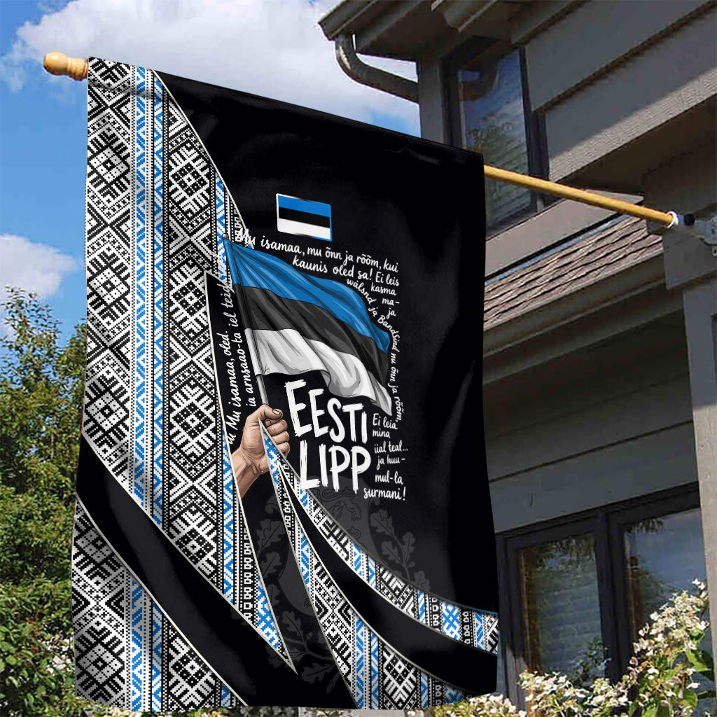 Estonia June 4 1884 Eesti Lipp Garden Flag Ethnic Traditional Folk Art Flag