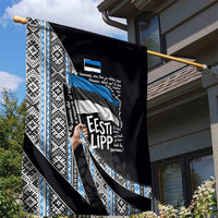 Estonia June 4 1884 Eesti Lipp Garden Flag Ethnic Traditional Folk Art Flag